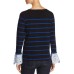  Women's Lace Trim Sailor Tops