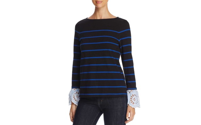  Women's Lace Trim Sailor Tops