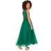  Big Girls Floral-Sequinned Wire-Hem Maxi Dresses