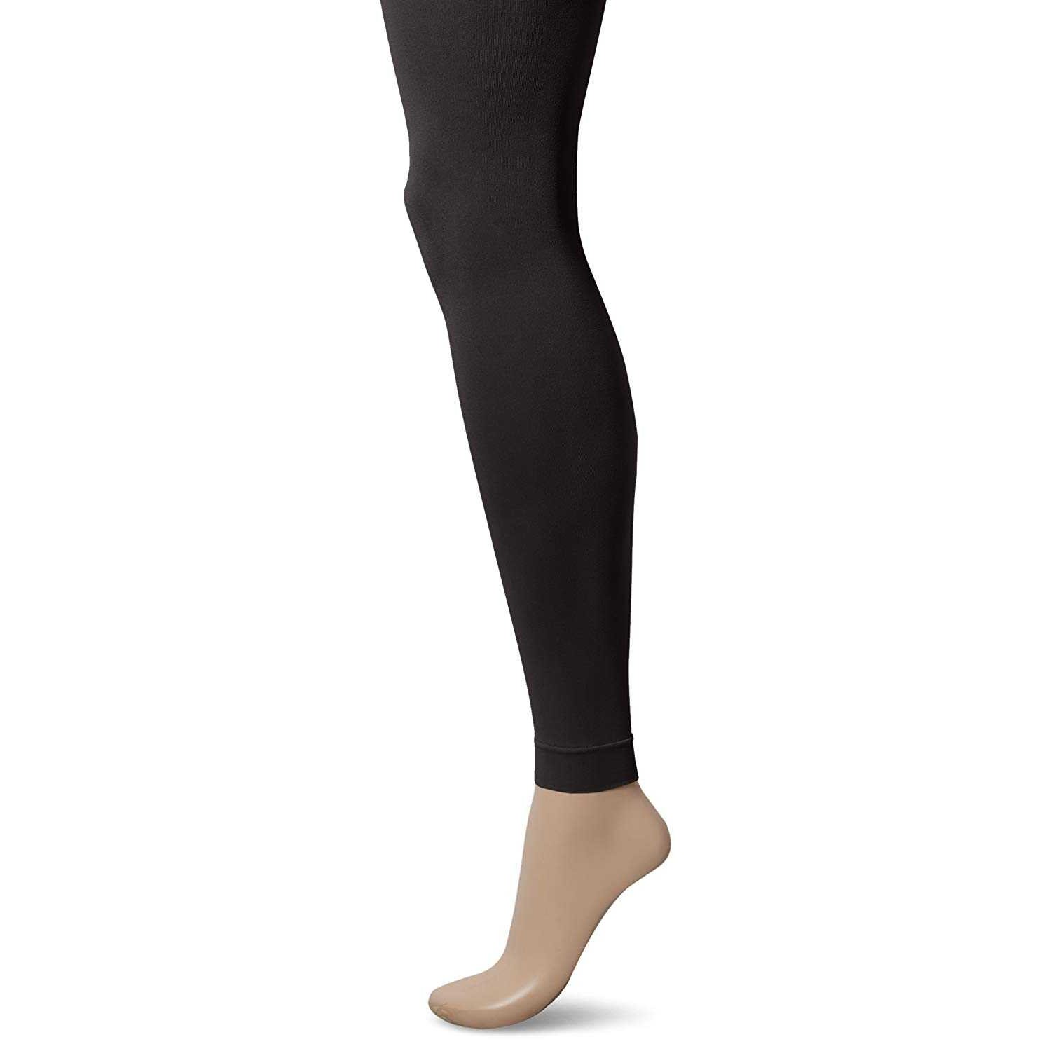 Berkshire EasyOn Max Coverage Footless Tights (Black, 1X2X)