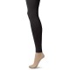  Easy-On Max Coverage Footless Tights (Black, 1X-2X)