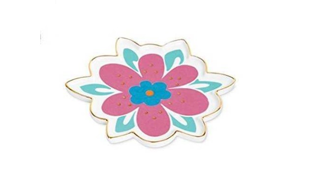  Figural Flower Catch-All Dish