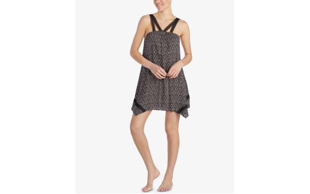  Lace-Strap Asymmetrical-Hem Chemises