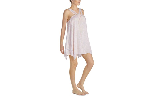  Lace-Strap Asymmetrical-Hem Chemises