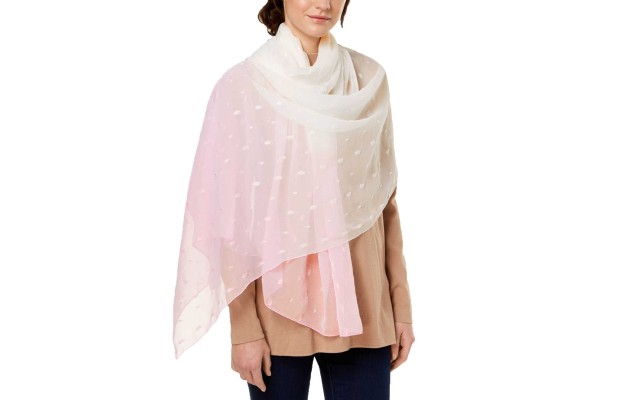  Women’s Ombre Swiss Dot Evening Wraps