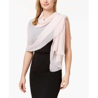 Betsey Johnson Women’s Solid Georgette Pleated Evening Wraps