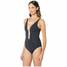Bleu by Rod Beattie Women’s Strappy One-Piece Swimsuit