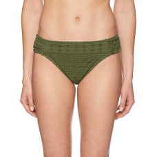 Bleu Rod Beattie Women’s Crochet Bikini Bottom (Amazon Green, 12)