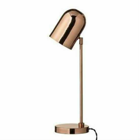 Bloomingville 21.5″ Table Lamp Metal/Copper With On/Off Switch