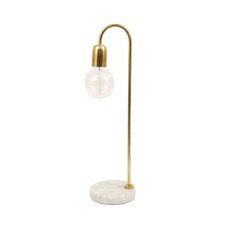 Bloomingville Marble Base Table Lamp (Gold)