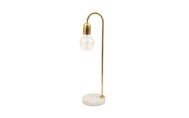 Bloomingville Marble Base Table Lamp (Gold)
