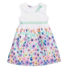 Blueberi Boulevard Baby Girl's Floral-Print Dresses