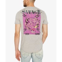 Buffalo David Bitton Men’s Tartia Graphic T-Shirt