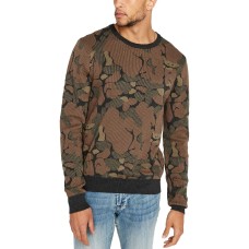 Buffalo David Bitton Mens Wacam Sweater (Medium Green, XXL)