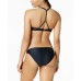  Women’s Crochet-Trim Tabbed Hipster Bikini Bottoms Swimsuit