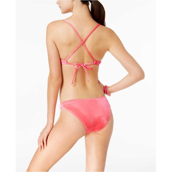  Women’s Crushed Velvet Bralette Bikini Top Swimsuit
