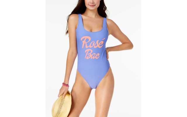  Women’s Junior’s Graphic One-Piece Swimsuit