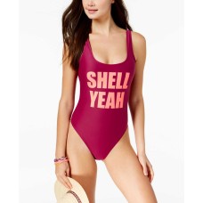 California Waves Women’s Junior’s Graphic One-Piece Swimsuit