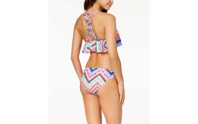  Women's Strappy Hipster Bottoms Swimsuit
