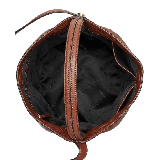  Cara Small Bucket Bag – Mahogany