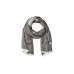  Color Pop Calvin Logo Scarves (One Size, Black)