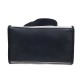  Eden Knit North/South Vertical Branding Handbag Tote (Grey/Black)