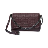 Calvin Klein Hera Quilted Crossbody (Rum Raisin, S)