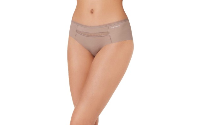  Invisibles Mesh-Trim Hipster Panties