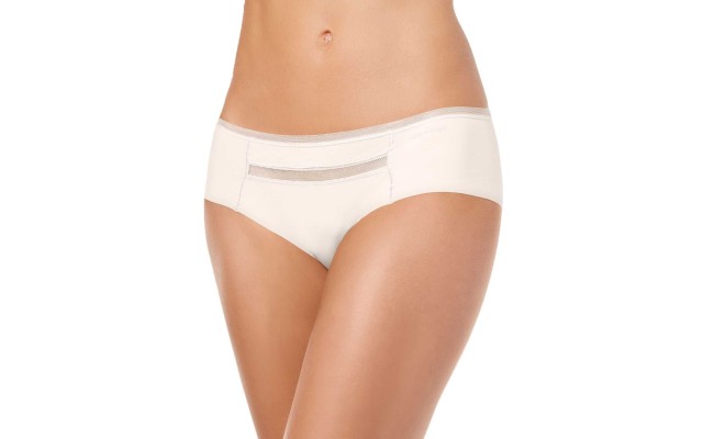  Invisibles Mesh-Trim Hipster Panties