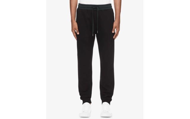  Jeans Men’s Monogram Fleece Pants (Charcoal, X-Large)
