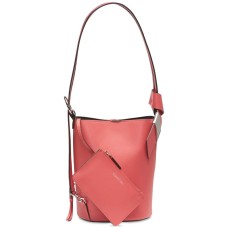 Calvin Klein Karsyn Convertible Hobo Backpa Rose Quartz/Silver