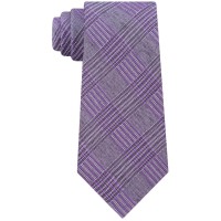 Calvin Klein Men’s Bold Schoolboy Plaid Slim Ties