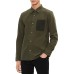  Men’s Contrast Pocket Shirt Jacket