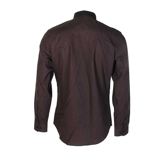  Men’s Contrast Pocket Shirt Jacket