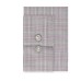  Men’s Dress Shirt Non Iron Stretch Slim Fit Check (Purple, 15X34-35)