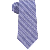 Calvin Klein Men’s Linen Stripe Slim Ties