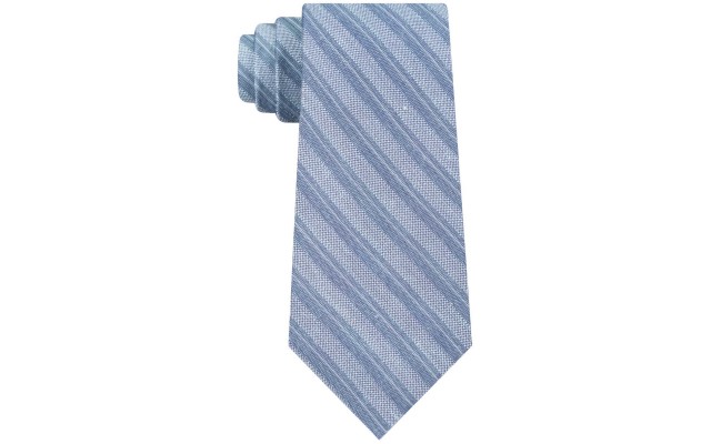  Men’s Linen Stripe Slim Ties
