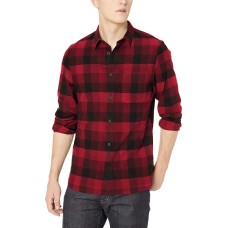 Calvin Klein Men's Long Sleeve Button Down Solid Shirts