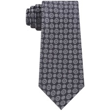 Calvin Klein Men’s Modern Medallion 3 Slim Silk Ties