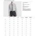  Men’s Non Iron Slim Fit Herringbone Spread Collar  Shirt (Black, 15.5X32-33)