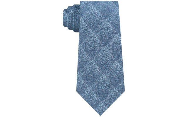  Men’s Particle Check Slim Silk Ties