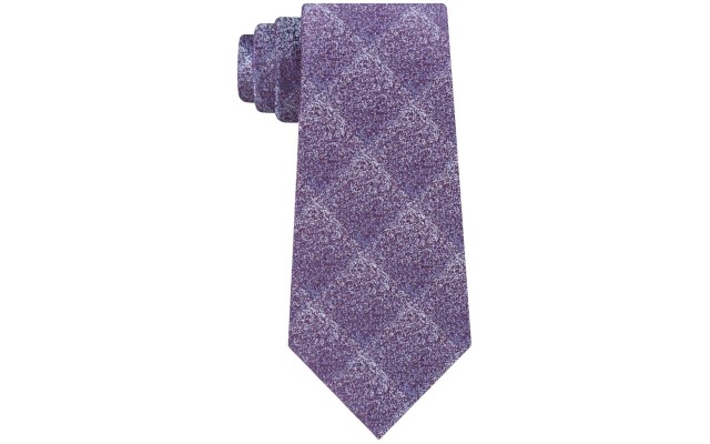  Men’s Particle Check Slim Silk Ties