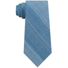 Calvin Klein Men’s Particle Stripe Slim Silk Ties