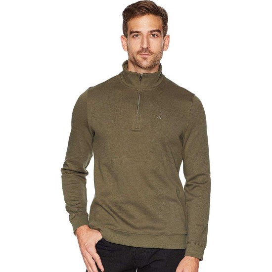  Men’s Quarter-Zip Pullover Sweater