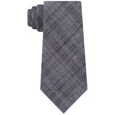 Calvin Klein Men’s Reflective Slim Plaid Ties