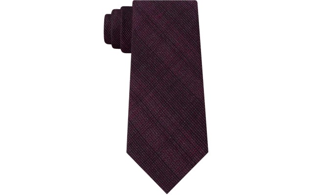  Men’s Reflective Slim Plaid Ties