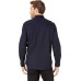  Men’s Set-On Placket Racing Stripe Shirt (Sky Captain, XL)