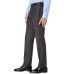  Men’s Slim-Fit Gray/Blue Plaid Suit Pants (30X32)