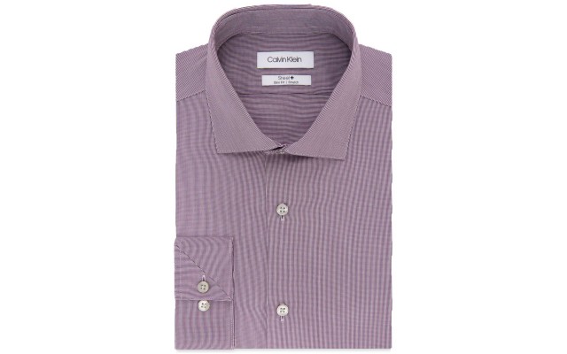  Men’s Slim Fit Non Iron Stretch Solid Dress Shirts