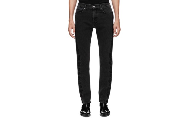  Men’s Slim-Fit Side Stripe Fashion Jeans